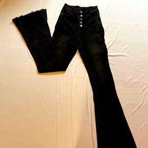Black bell bottoms